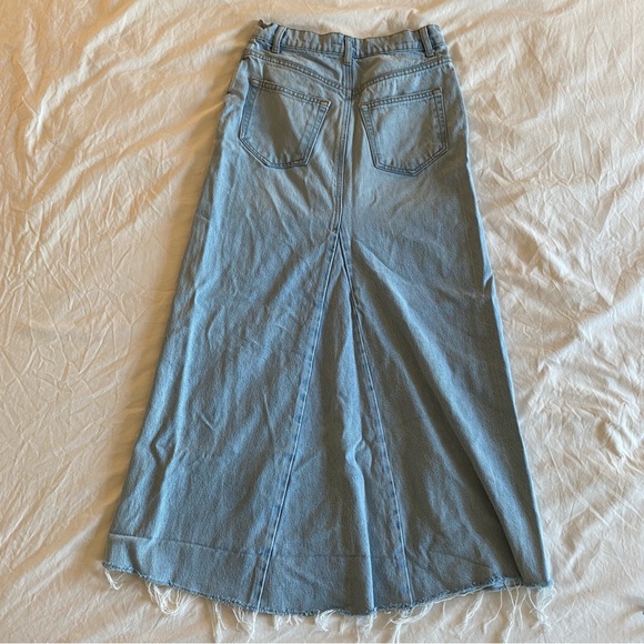 Reformation Tazz Denim Maxi Skirt - Picture 3 of 6